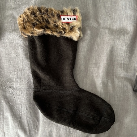 Hunter boot fleece Welly socks, NWT - Picture 2 of 4
